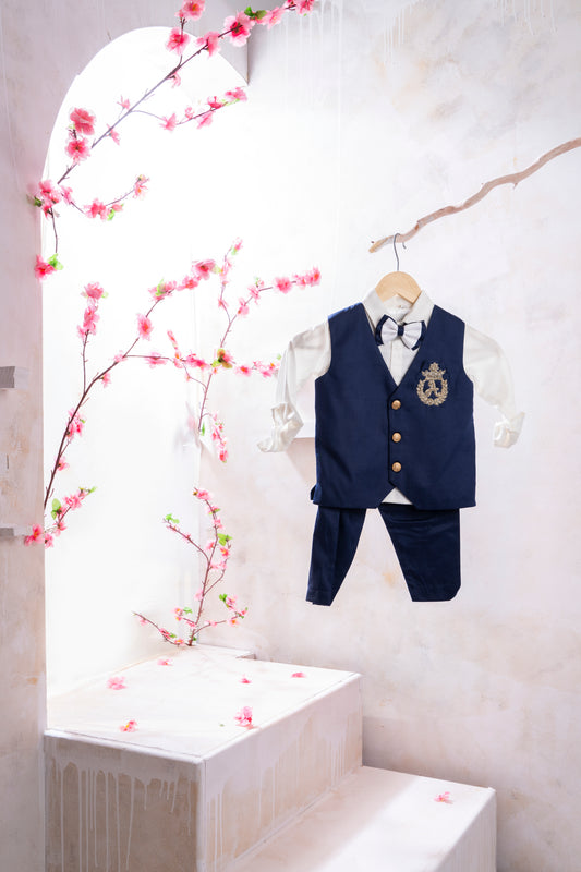 Navy Jacket Set