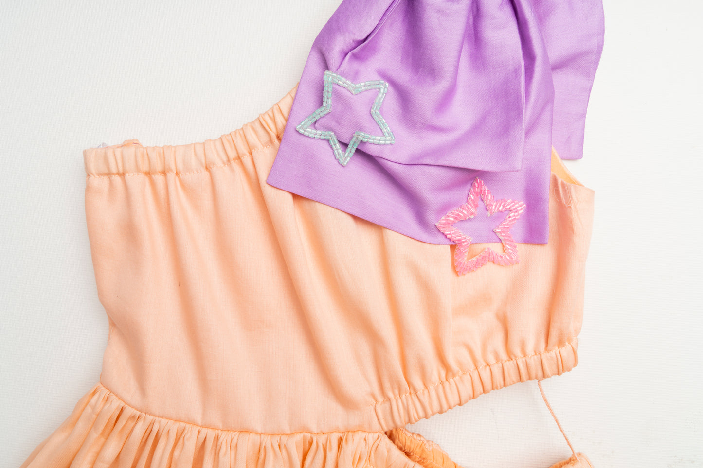 One Shoulder Bow Dress