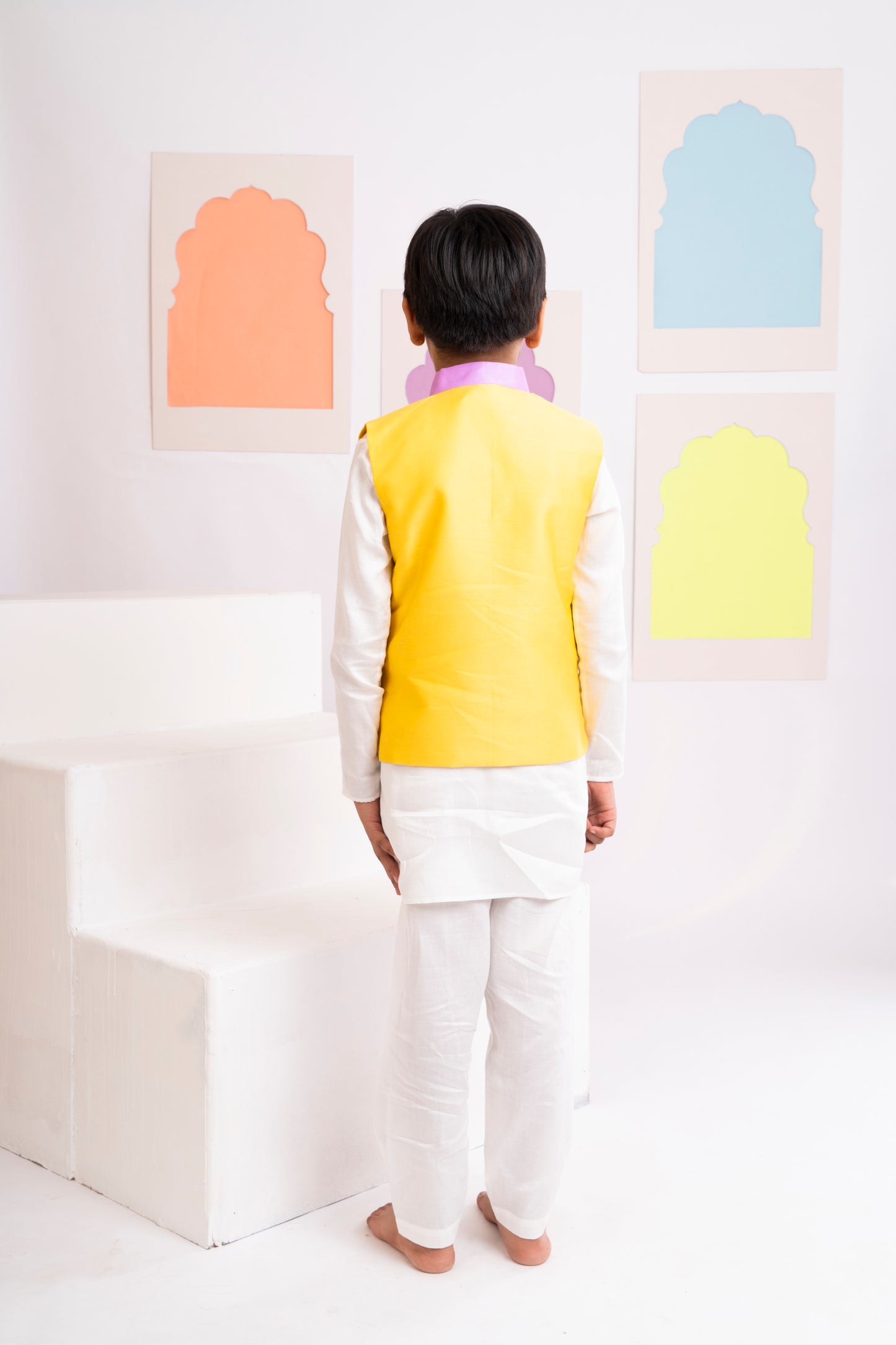 Fuljhadi Kurta Jacket Set