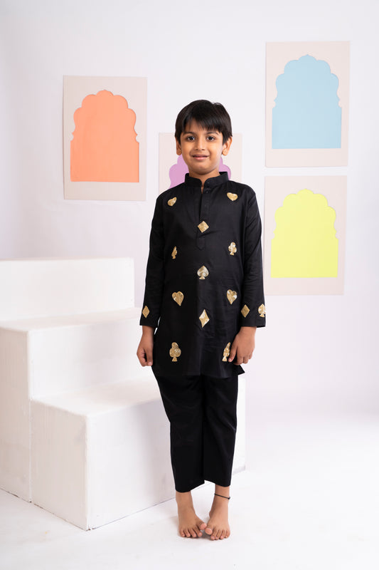 Kurta Set Black