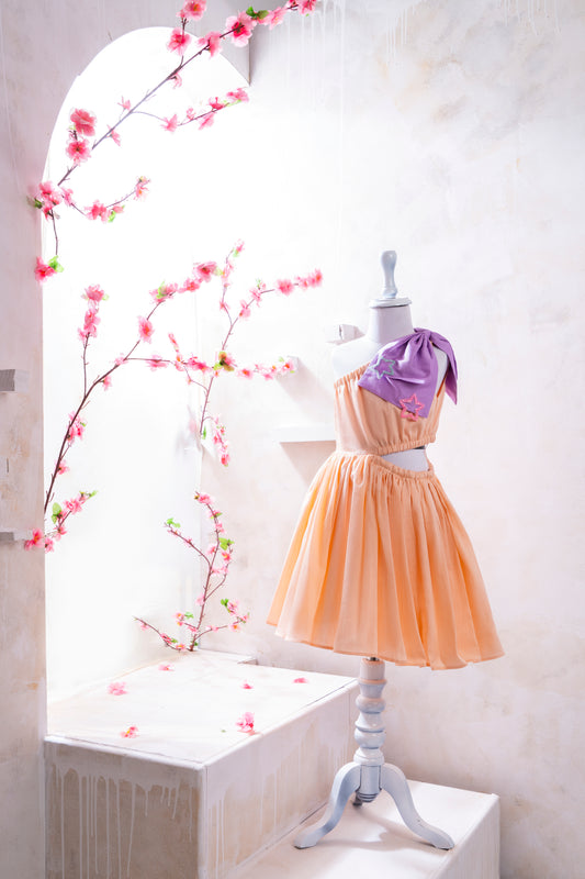 One Shoulder Bow Dress