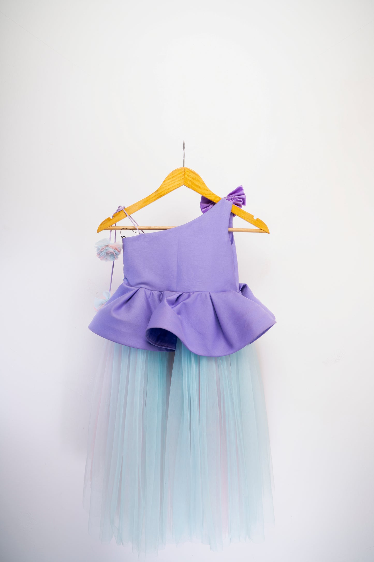 Mermaid Peplum Tulle Dress