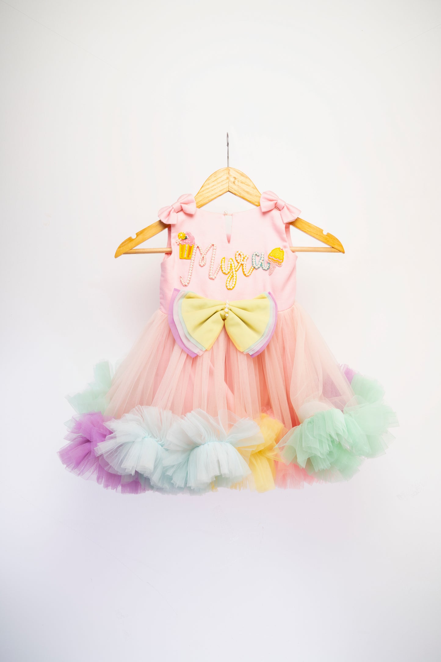 Candy Land Floss Dress / Personalised at the back