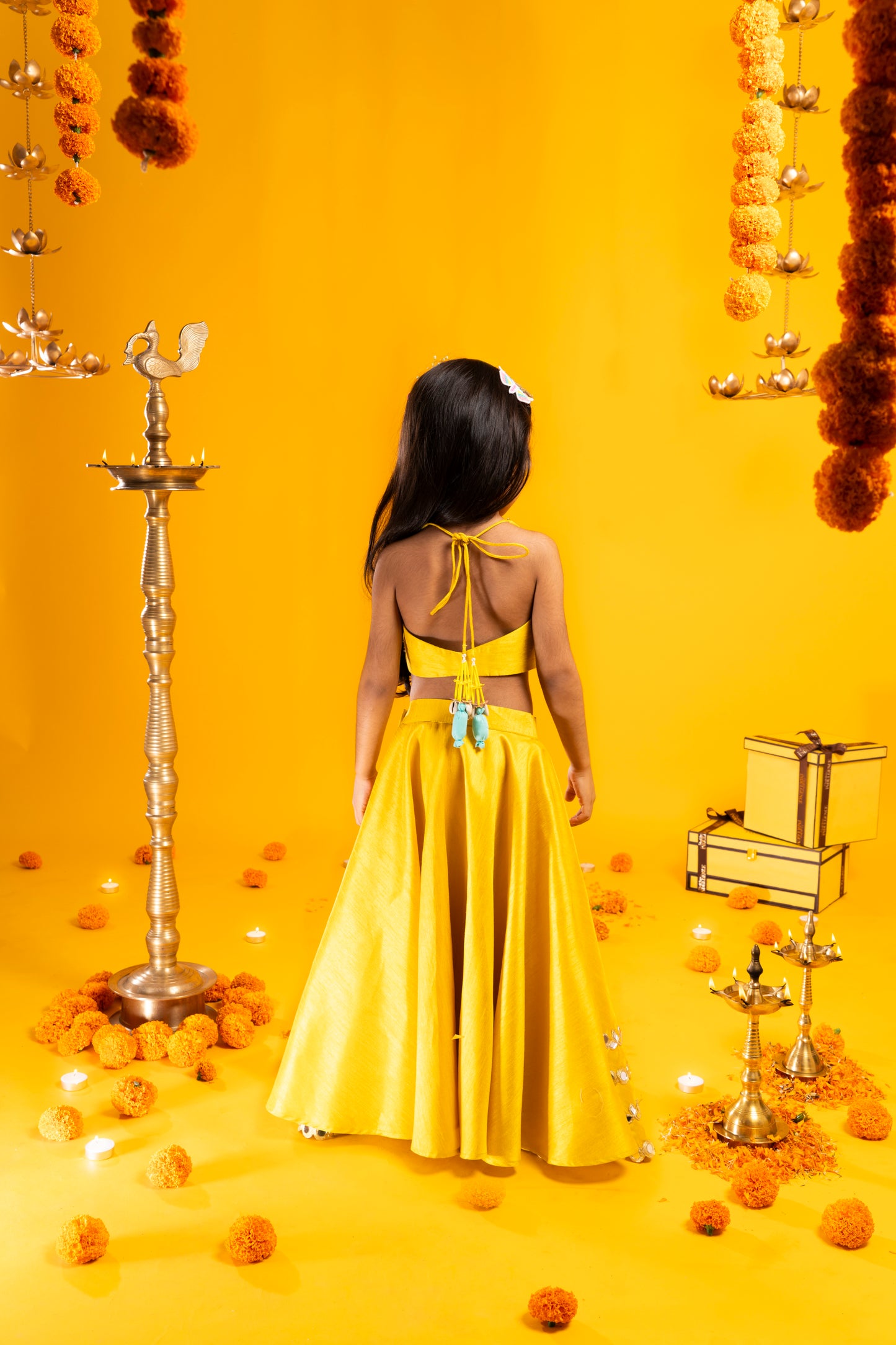 Sitara Halter Blouse Lehnga Set