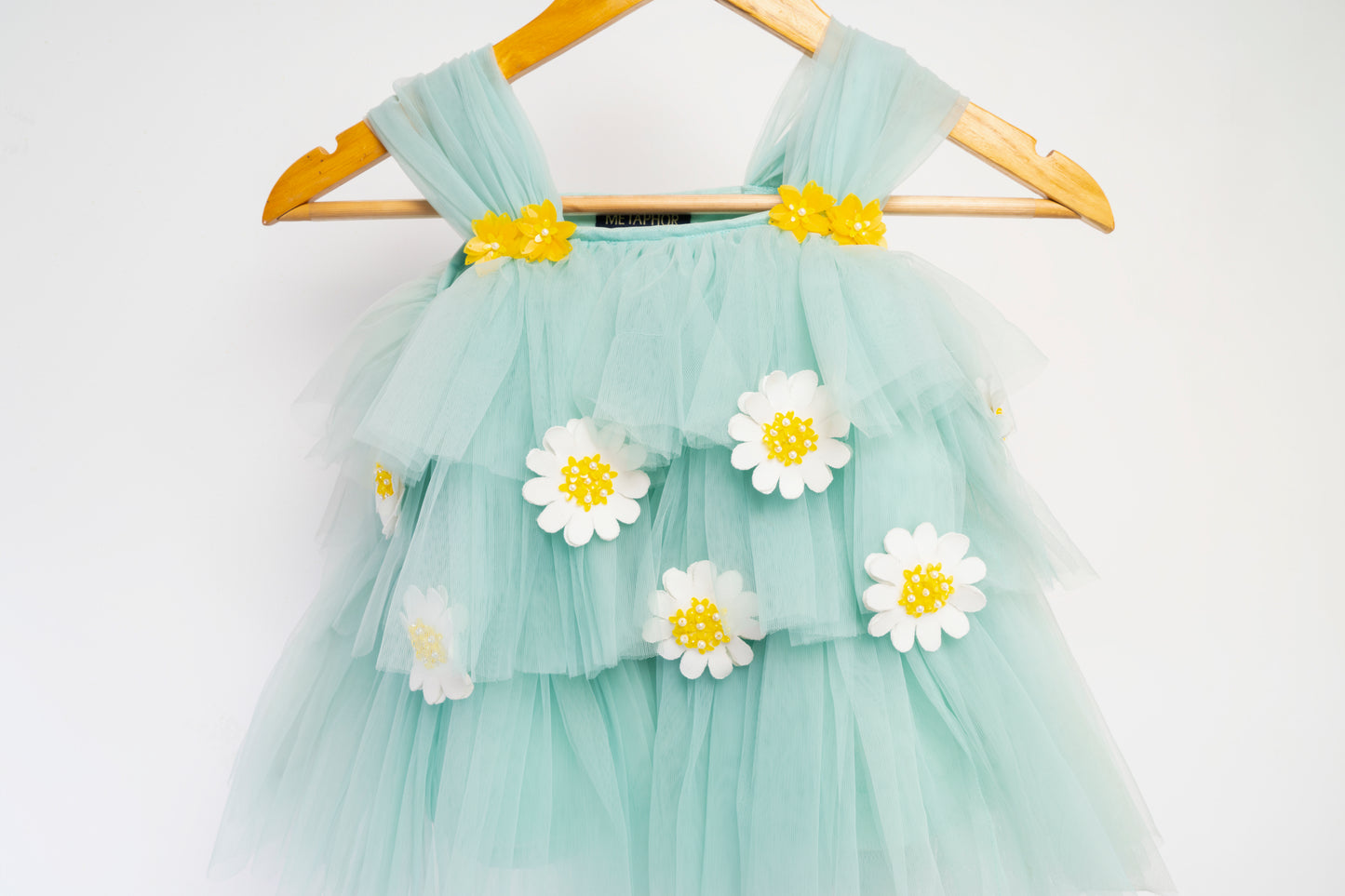Metaphor Kids Daisy Tulle Tiered  Dress