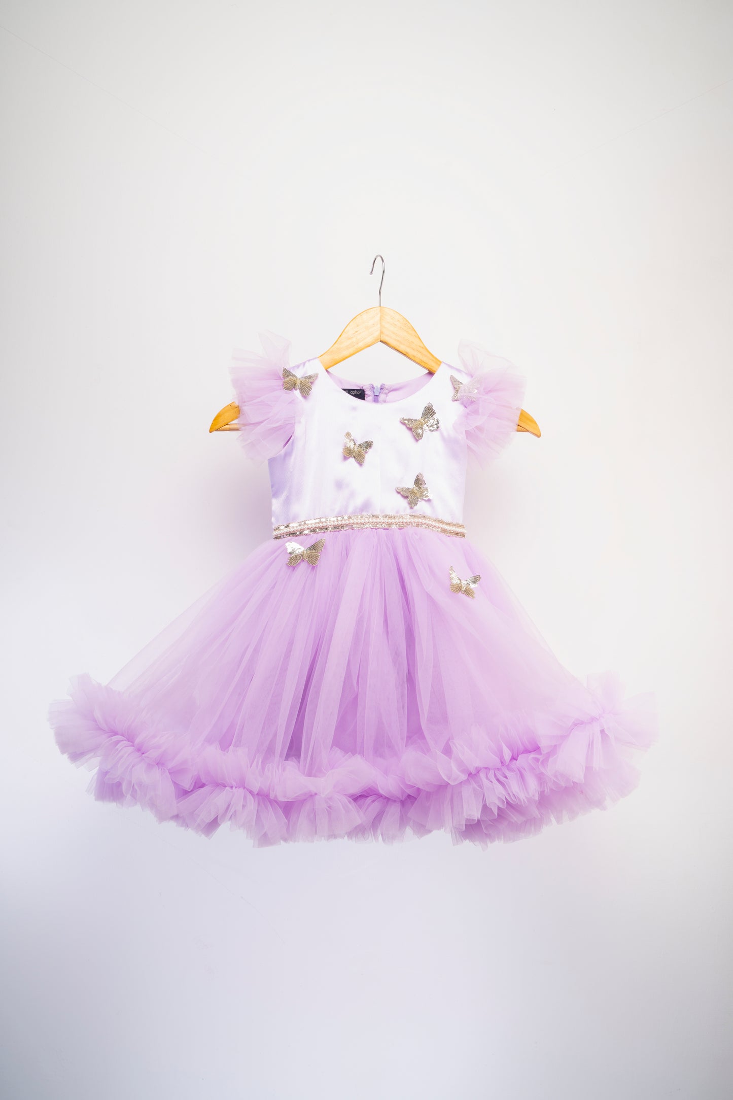 Butterfly Floss Tulle Dress
